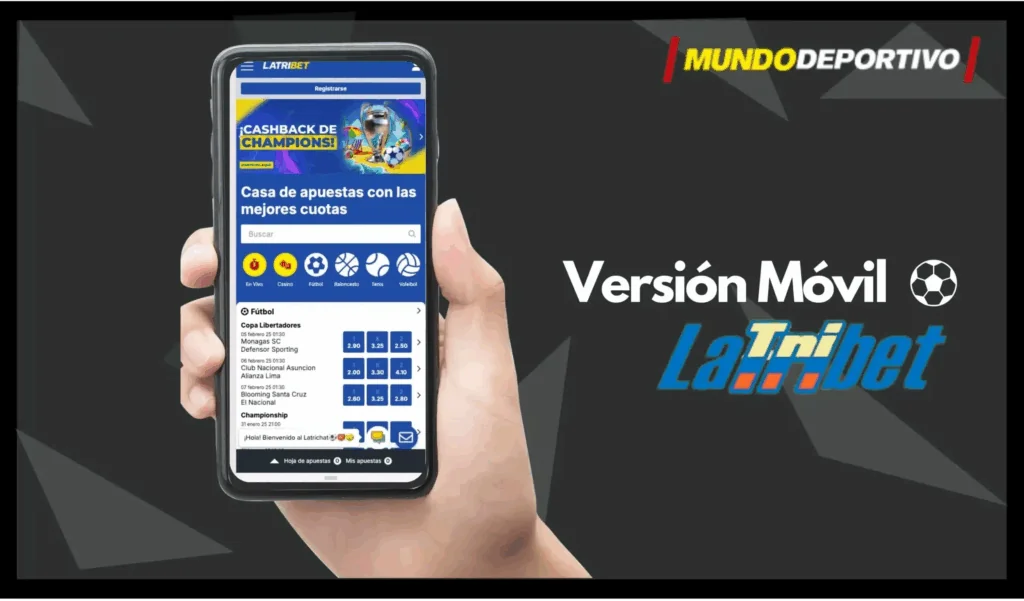 Apuestas y casino desde el móvil latribet